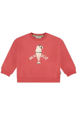 Meisjes sweater rood
