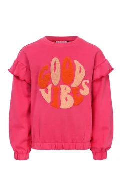 Meisjes sweater rose