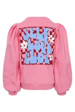 Meisjes sweater rose