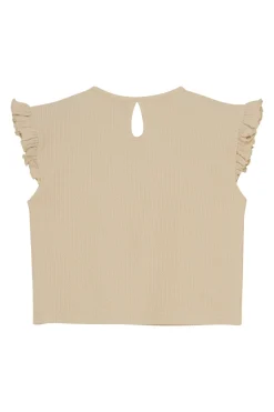 Meisjes top bruin
