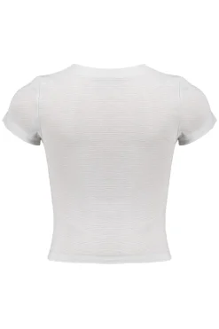 Meisjes top zilver