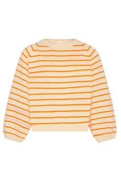 Meisjes trui oranje