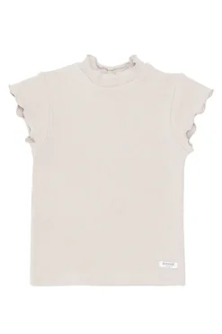 Meisjes t-shirt korte mouw rose