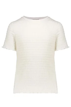 Meisjes t-shirt korte mouw grijs