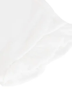 Meisjes t-shirt korte mouw ecru