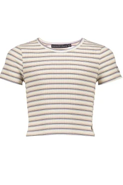 Meisjes t-shirt korte mouw wit