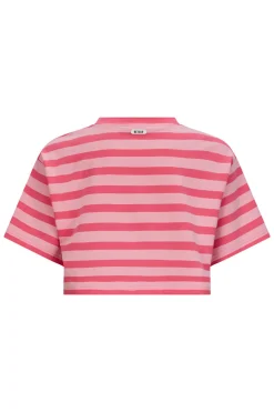 Meisjes t-shirt korte mouw rose