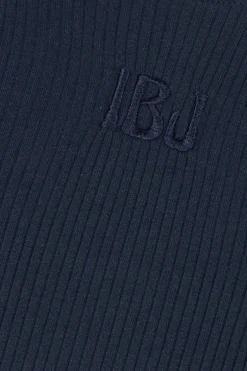 Meisjes t-shirt lange mouw blauw