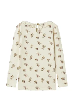 Meisjes t-shirt lange mouw groen
