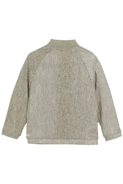 Meisjes vest bruin