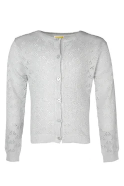 Meisjes vest zilver