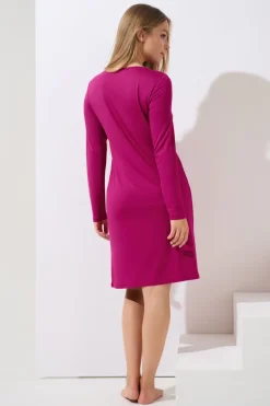 Nachtmode dames nachthemd   rose