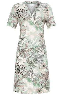 Nachtmode dames nachthemd   groen