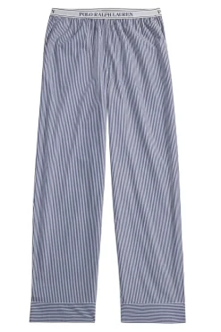 Nachtmode dames pyjama broek blauw