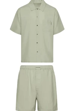 Nachtmode heren pyjama groen