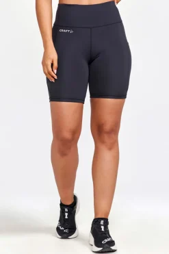 Running dames short tight zwart