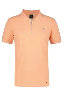 Tennis dames polo oranje
