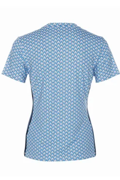 Tennis dames t-shirt km wit