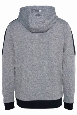Tennis heren hoodie grijs