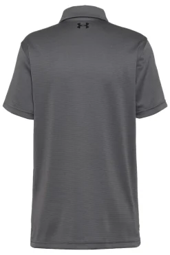 Tennis heren polo grijs