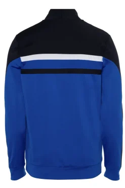 Tennis heren trainingsjack blauw