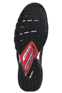 Tennisschoenen gravel heren zwart