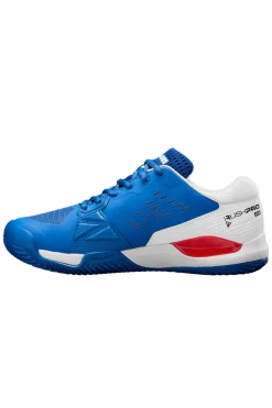 Tennisschoenen gravel heren blauw