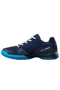 Tennisschoenen gravel jongens blauw