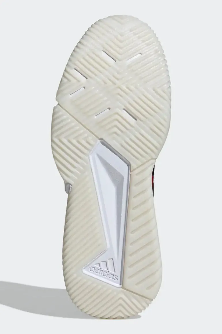 Tennisschoenen omni heren wit