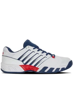 Tennisschoenen omni heren wit