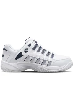 Tennisschoenen omni heren wit