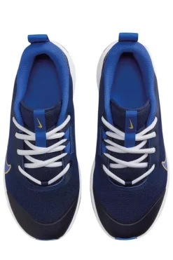 Tennisschoenen omni jongens blauw