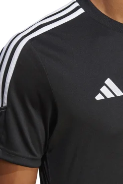 Voetbal heren t-shirt km zwart