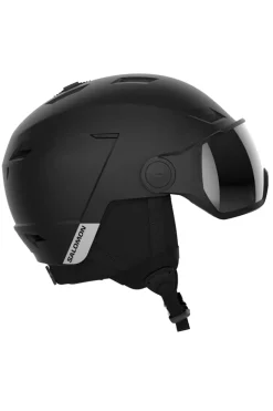 Wintersport helm senior zwart