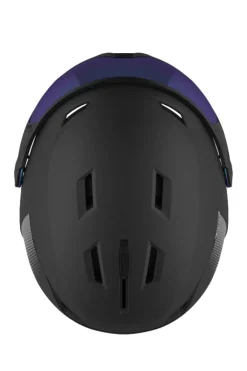 Wintersport helm senior zwart