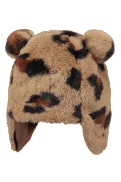 Wintersport muts junior bruin
