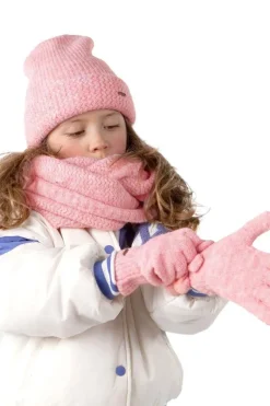 Wintersport sjaal rose